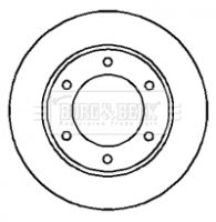 BORG & BECK Тормозной диск BBD4217